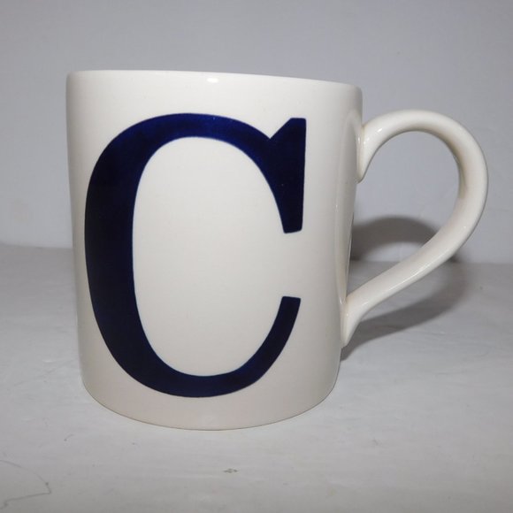 Marks Spencer M&S England Monogram Letter C Coffee Mug - Picture 7 of 7